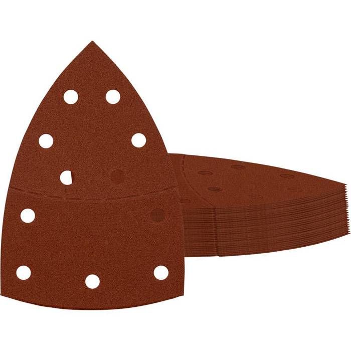 Einhell 496230 Papier abrasif pour ponceuse multifonction Grain 180 x x H 16 x 7 x 11 cm 50 pc - vue 10