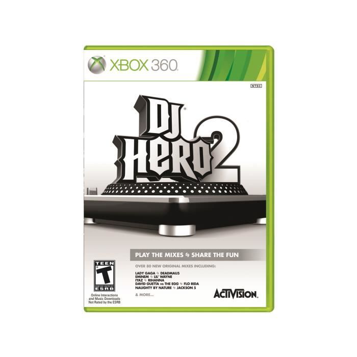 Dj Hero 2 -Xbox360 - Import Espagne