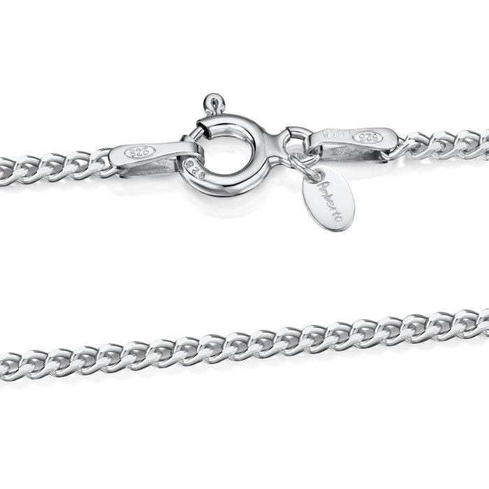 Argent 925 Chaîne Serpent colliers largeur 6 mm chaîne Fit Pendentif Bijoux 16-30 in