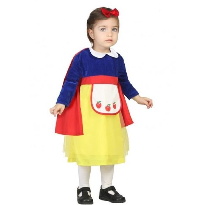 Deguisement Bebe Fille Blanche Neige 1 2 Ans Cdiscount Jeux Jouets