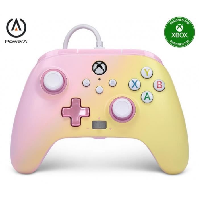 Manette filaire améliorée pour Xbox Series X| de PowerA Limonade - vue 5