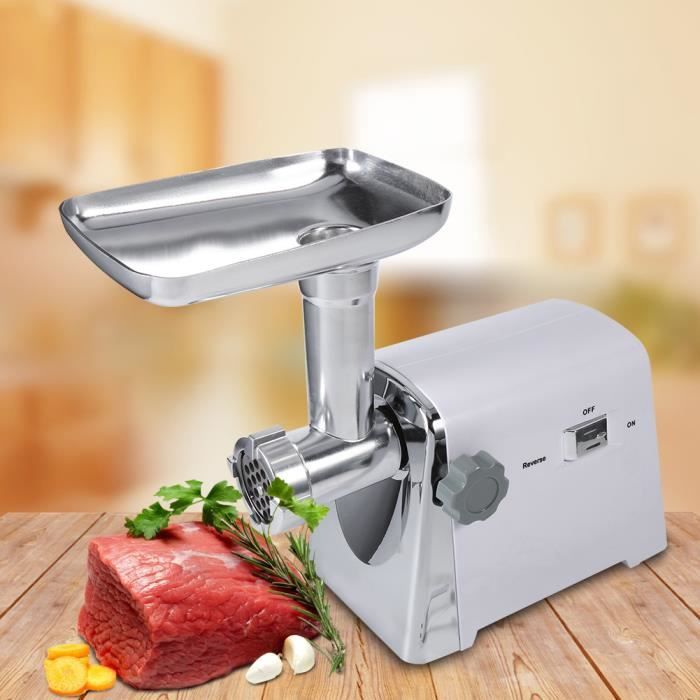 220V Hachoir Broyeur à Viande Électrique Multifonctionnel Hacheviande