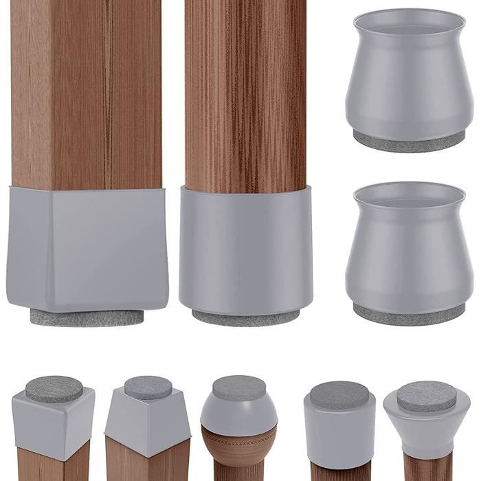 VICASKY Lot De 2 Coussinets De Protection En Silicone – Antidérapants, Beige, Taille M, Pour Genoux, Skate, Patinage, Football, Chocs