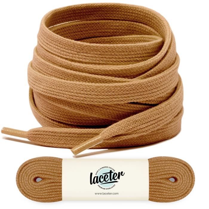 Lacet marron sales