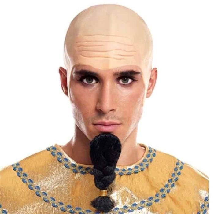 Zerodis Faux Poils Du Visage Fausse Moustache De Barbe Noire Masculine