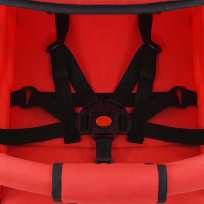 Parasol Bébé Pour Poussette Chicco - Protection UV SPF 50, Résistant à L'eau, Flexible, Clip Rapide - Rouge ! - 8