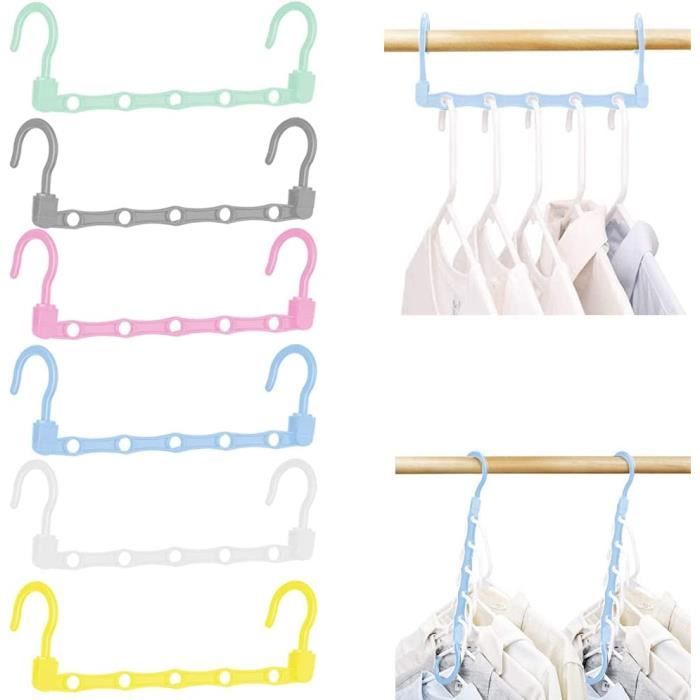 Lot 2 Cintres Draps Serviettes JooUr – Lot De 2 Cintres En Fore De Spirale Pour Couvertures, Couettes Séchées Au Soleil Cintres En Spirale Acier Inox