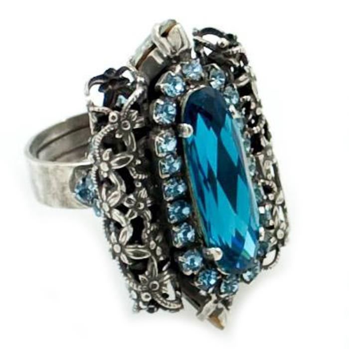Bague fiancaille artisanale deals