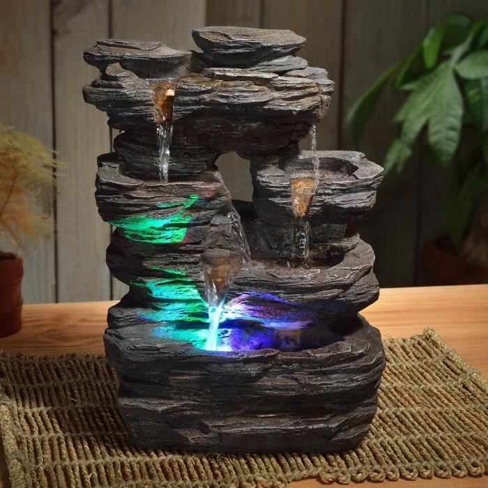 Zenlight Fontaine D Interieur Pietra Scfr130 Decoration Zen Apaisante Gris Cdiscount Maison Zenlight Fontaine D Interieur Pietra Scfr130 Decoration Zen Apaisante Gris Cdiscount Maison