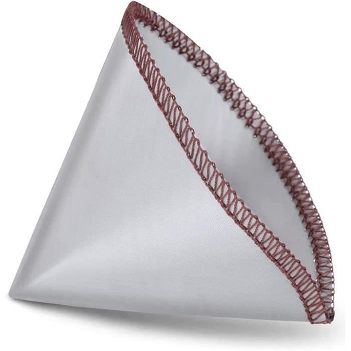 Porte-filtre à Café Réutilisable En Acier Inoxydable à Verser Sur La