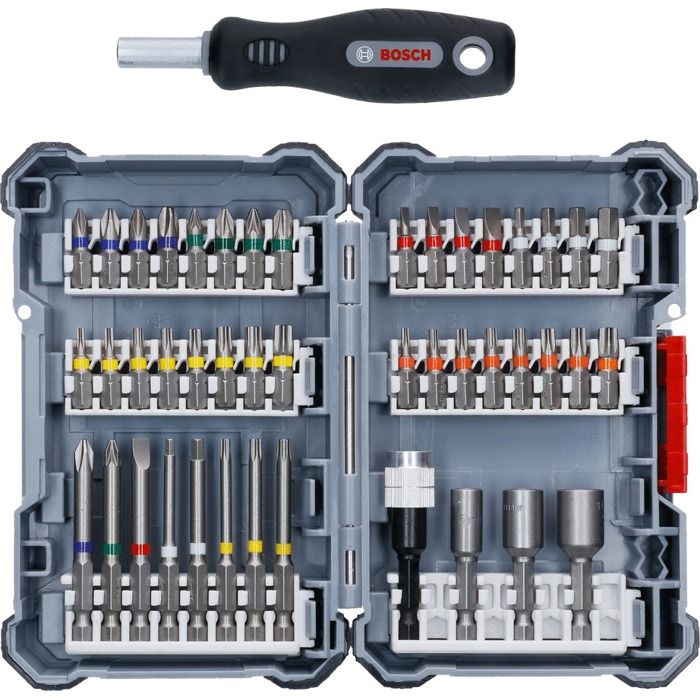 Coffret 44 embouts extra hard tournevis manuel BOSCH 2607017692 - vue 2
