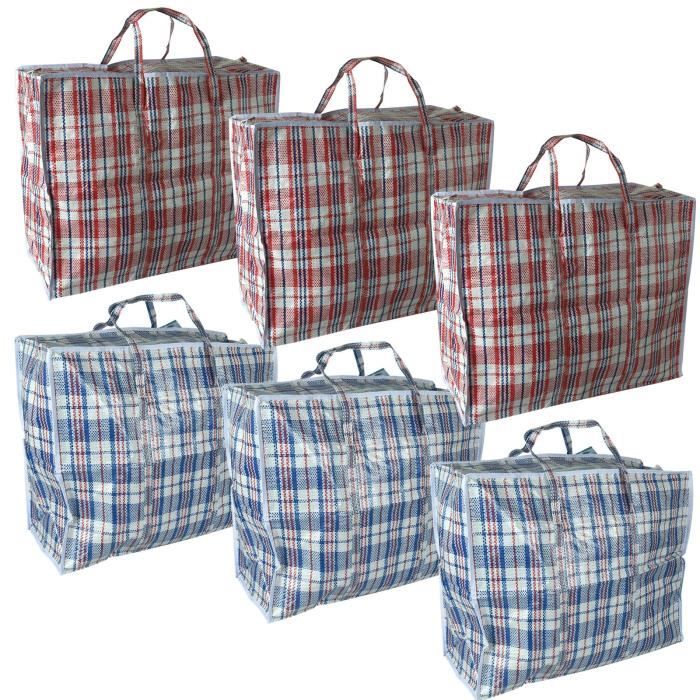 Grand sac à carreaux