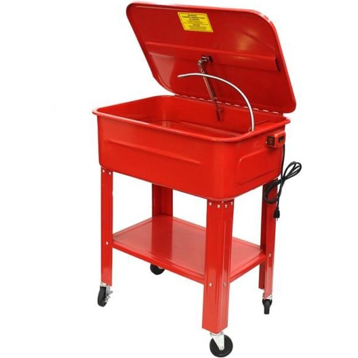Fontaine de nettoyage d'atelier électrique 76Litres 230V bac de nettoyage