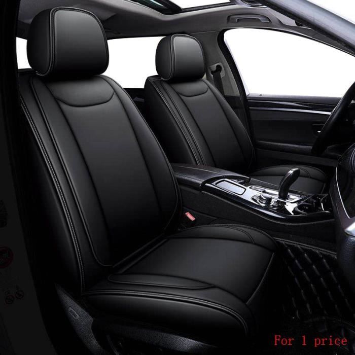 Housses De Siège Complètes Pour Ford Kuga 2015-2020 – 9 Pièces En Cuir, Respirantes, Compatibles Airbags - 2