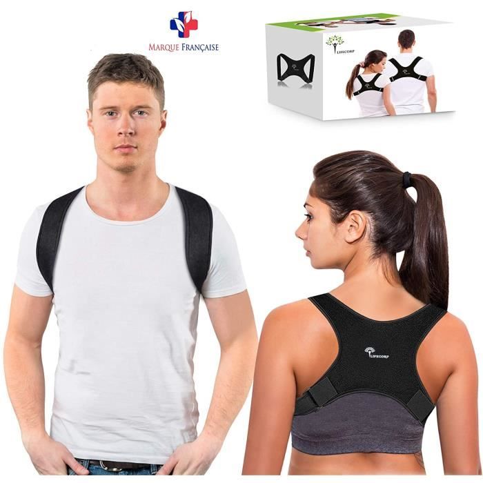Correcteur de Posture Dos Redresse Dos pour Homme et Femme
