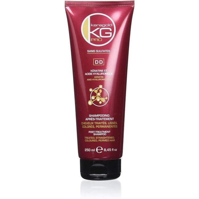 Shampoing Keragold Gamme XL Lisse Intense Anti-Frizz - Format 1L - Neuf En Emballage D'origine