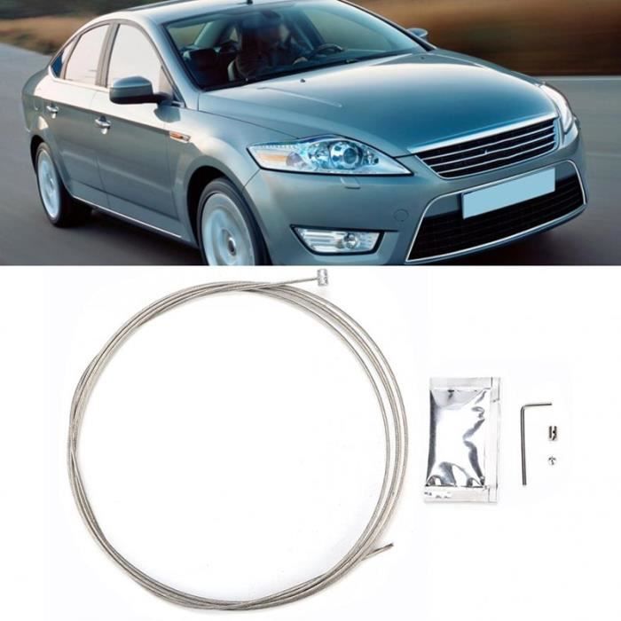 Câble de frein,Bonnet cassé, câble de libération, ajustement facile, pour  Ford Mondeo Mk4 2007 + - Type Argent -A