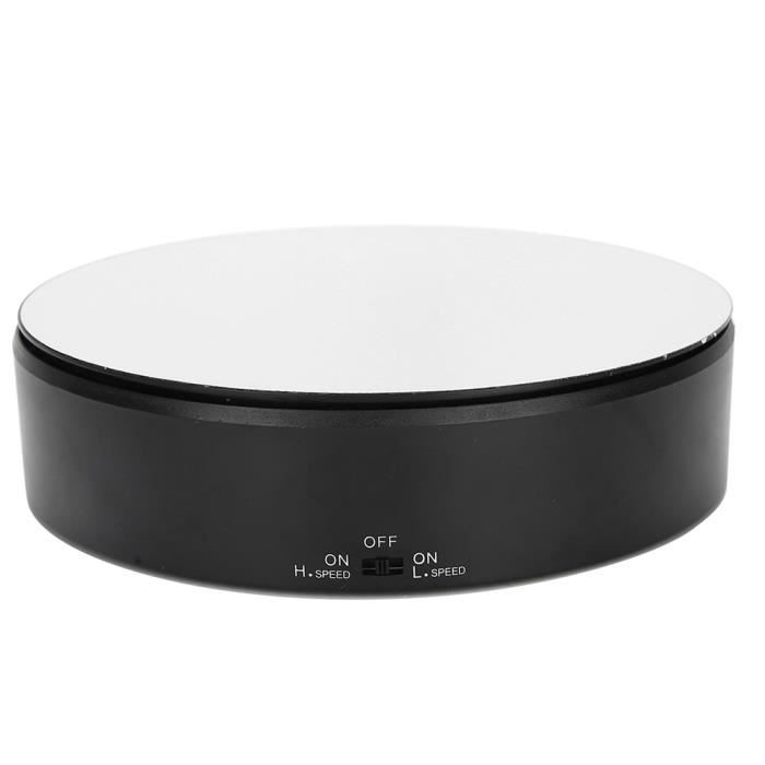 TMISHION présentoir rotatif électrique Présentoir rotatif à 360 degrés charge maximale 6,6 lb TMISHION présentoir rotatif électrique Présentoir rotatif à 360 degrés charge maximale 6,6 lb