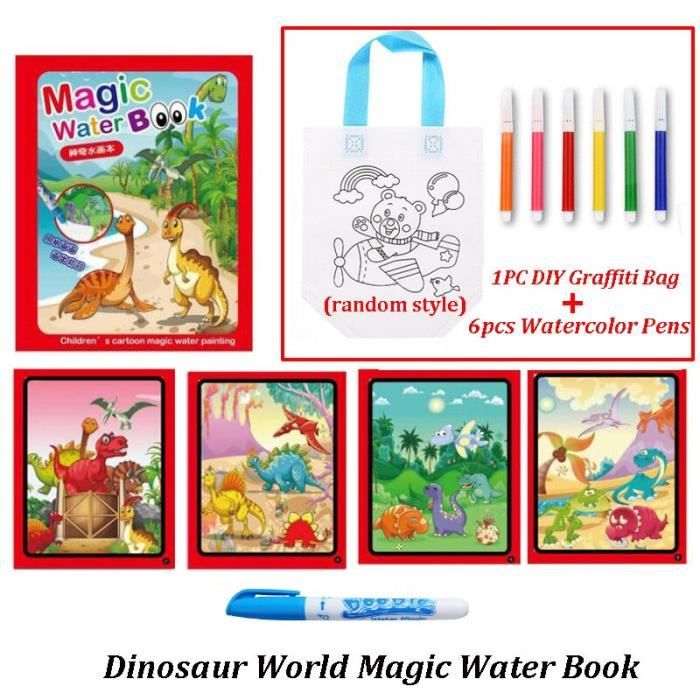 EBTOOLS Livre de coloriage de l'eau Livre de Peinture à Colorier