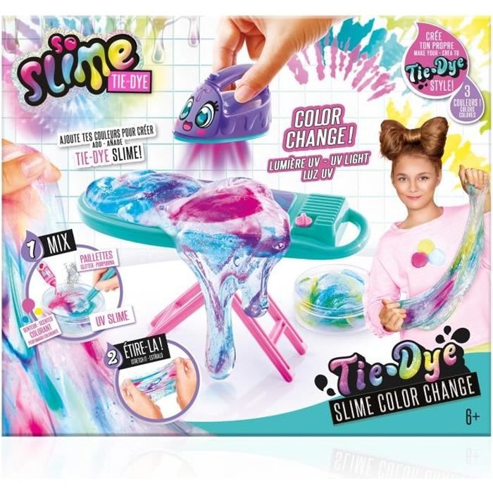 Kit Slime Tie-Dye Color Change - Canal Toys - Cdiscount Jeux - Jouets