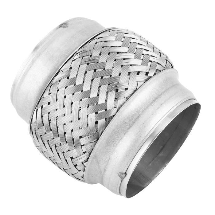 Dilwe Tuyau d'échappement de moto 60mm/2.36in Tuyau d'Échappement à Dilwe Tuyau d'échappement de moto 60mm/2.36in Tuyau d'Échappement à