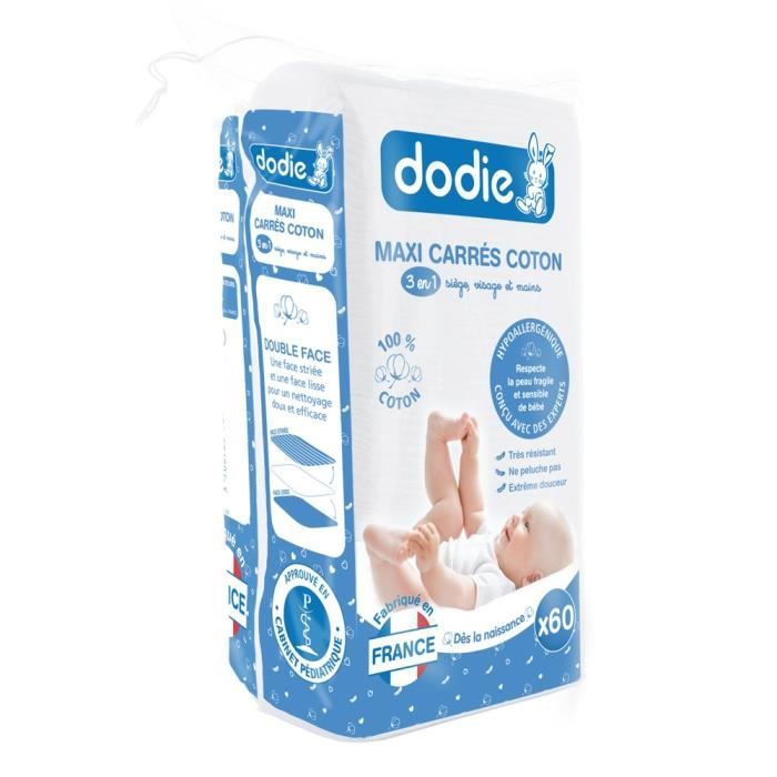 Dodie - Carrés coton BIO x60
