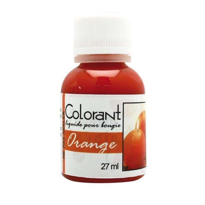 Colorant liquide pour bougie - 27 ml - Orange - DTM - Cdiscount Beaux-Arts  et Loisirs créatifs