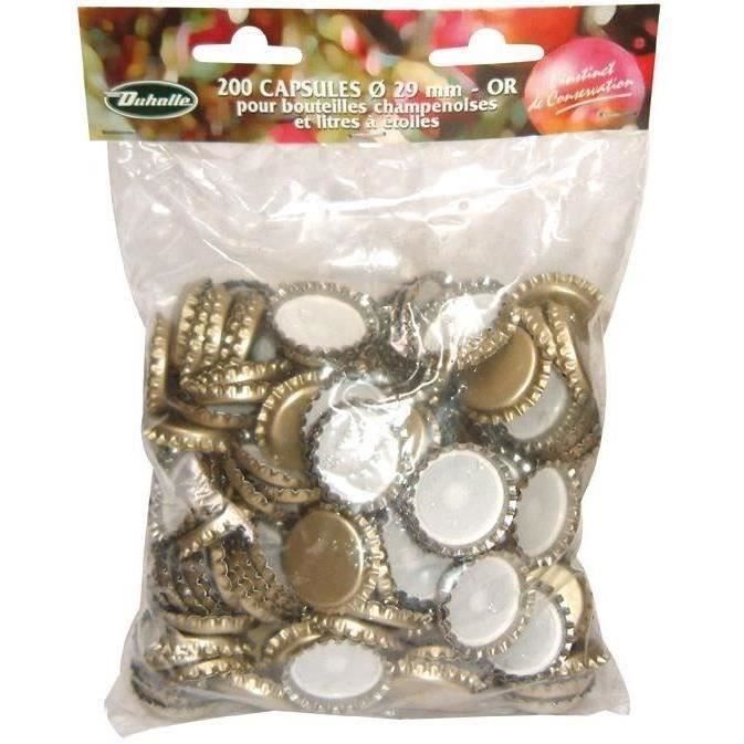 Capsule pour bouteilles champenoises x200 D 29 mm La cave Cdiscount