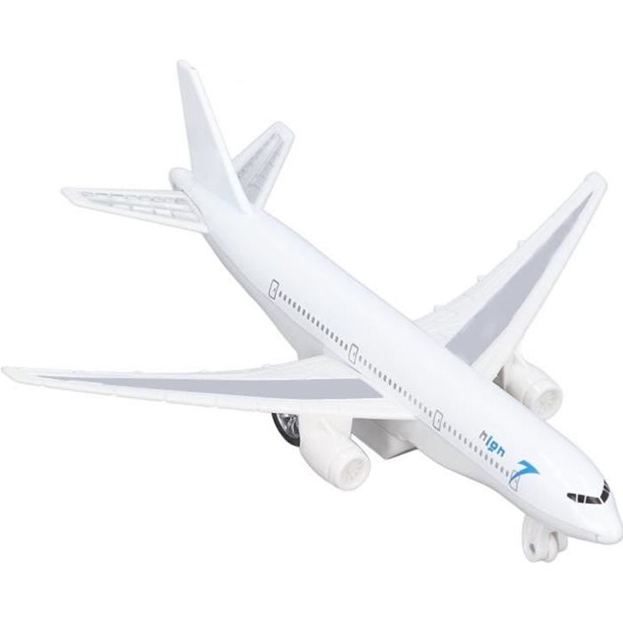 EBTOOLS avions jouets Avion Jouet 777 Alliage Durable Robuste Conception  Exquise Sûre Stimule La Créativité Tirez Musique
