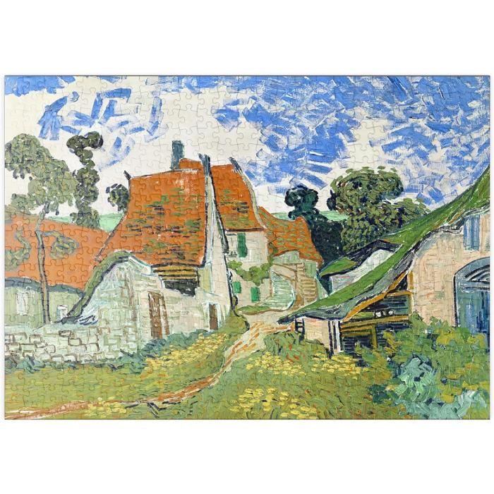 Puzzle D'Art Michèle Wilson - Maisons À Auvers - VAN GOGH