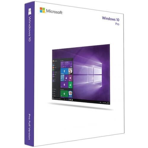 Clé dactivation – Microsoft – Windows 10 Pro – 32-64 Bits – Licence à vie – 1 PC