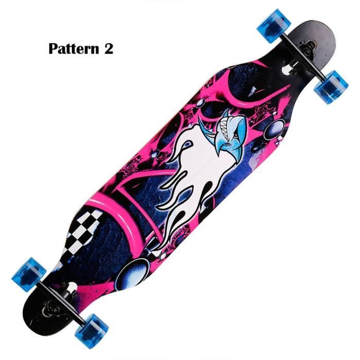 Bois De 41 Imprimer Longboard Chute Vitesse Descente Skateboard Complet 2 Impression Des Animaux Achat Vente Bois De 41 Imprimer Longbo Cdiscount