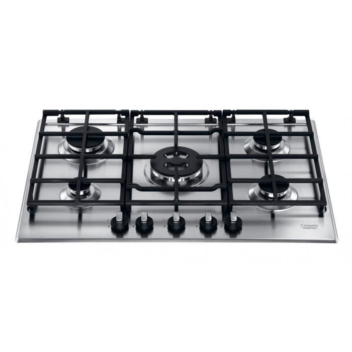 Plaque De Cuisson Gaz Ariston 6 Feux Hotpoint Ariston Table Cuisson Gaz 75cm Pk750tg Achat Vente
