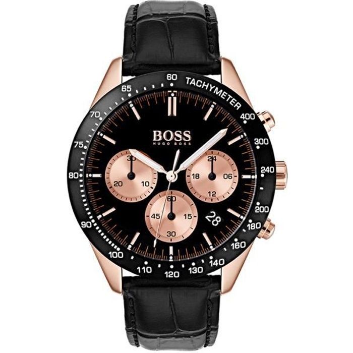 HUGO BOSS Montre Homme - Collection Contemporary Sport - Talent - 42mm - 5ATM - 1513580 