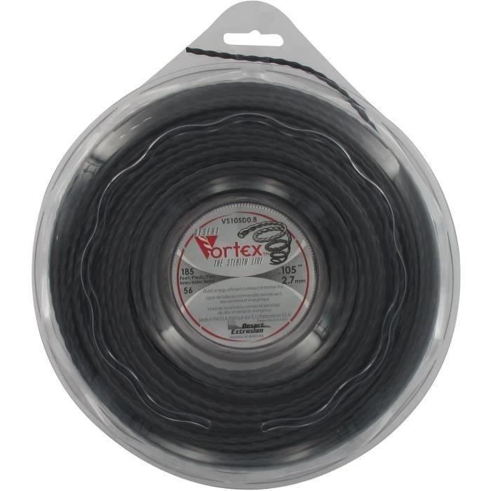 JARDIN PRATIC Coque fil nylon copolymère VORTEX - Longueur: 56m, Ø: 2,70mm