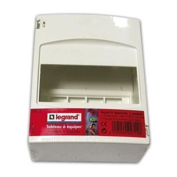 Cache Tableau Electrique Hager Legrand Coffret Cache Borne A Equiper 6 Modules Achat Vente