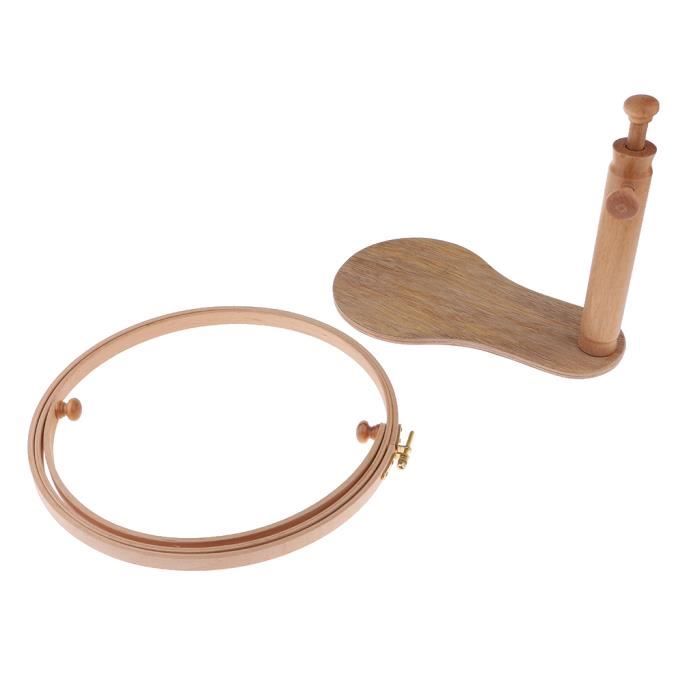 Cerceau à Broder En Bois 19 Cm – Pour Point De Croix, Couture, Fixation Ferme Du Tissu - 5