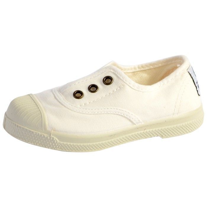 Natural World Tennis Natural World Enfant Ingles Elastico Enzimatico 470E - NATURAL WORLD - Basse - Blanc - Enfant - Mixte