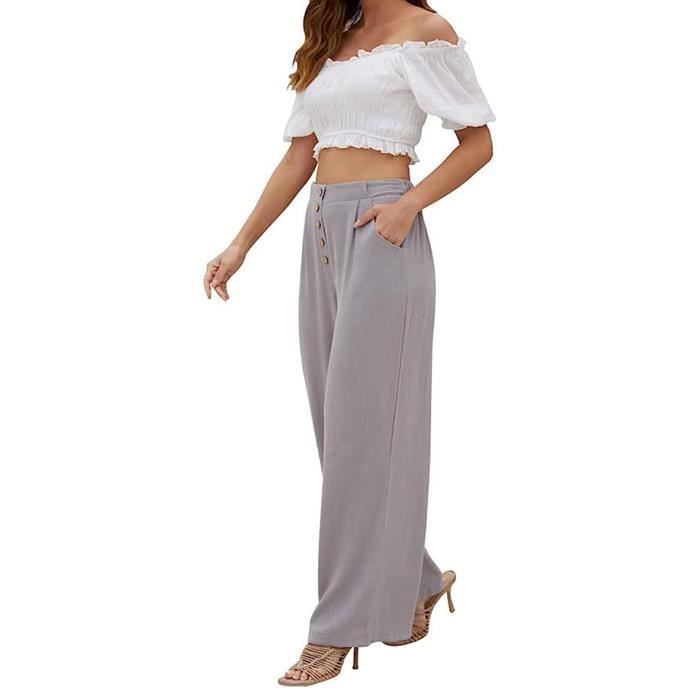 Haut pour pantalon taille haute sales