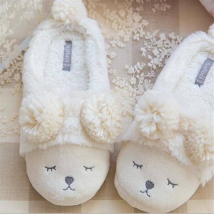 chaussons femme mignon