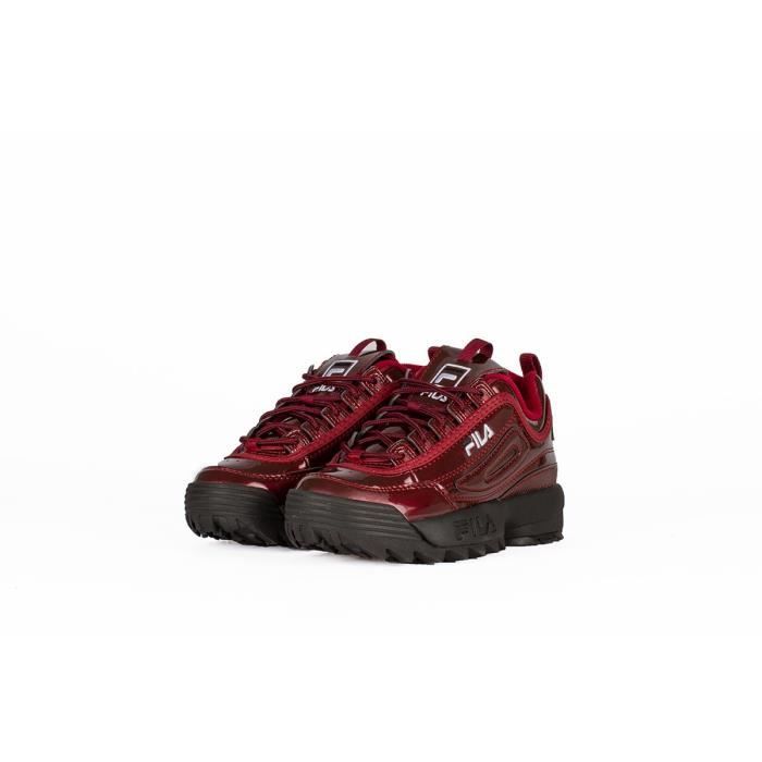 fila chaussure homme rouge