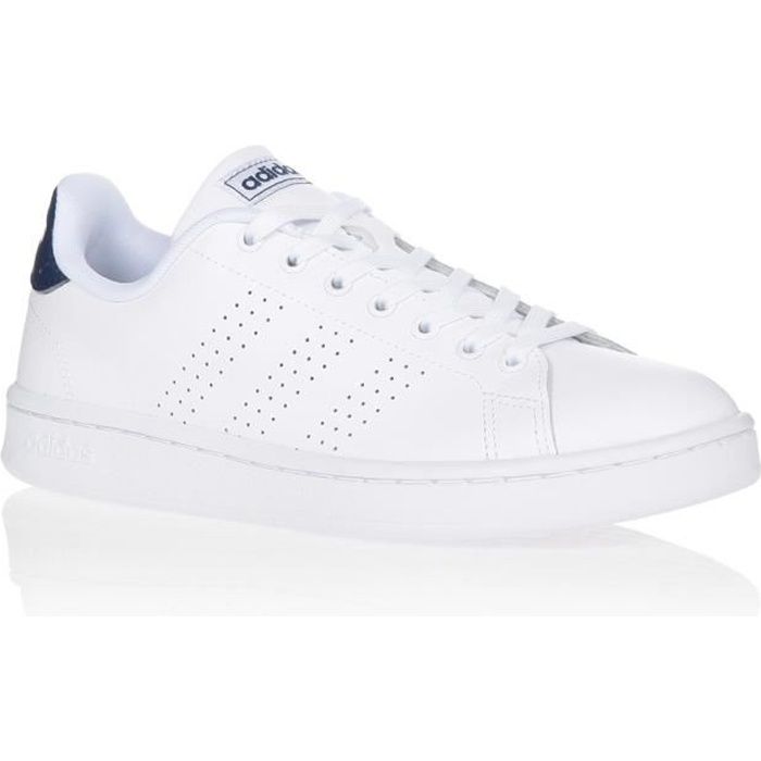 Adidas blanche et bleu homme sales
