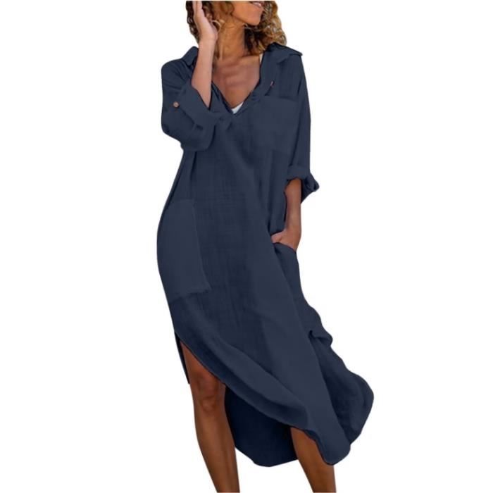 Robe en lin de marque cheap