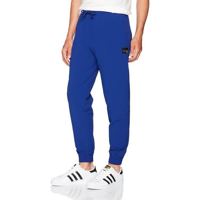 Adidas Homme PANTALON Bleu Regular Fit Bleu Cdiscount Pr t Porter