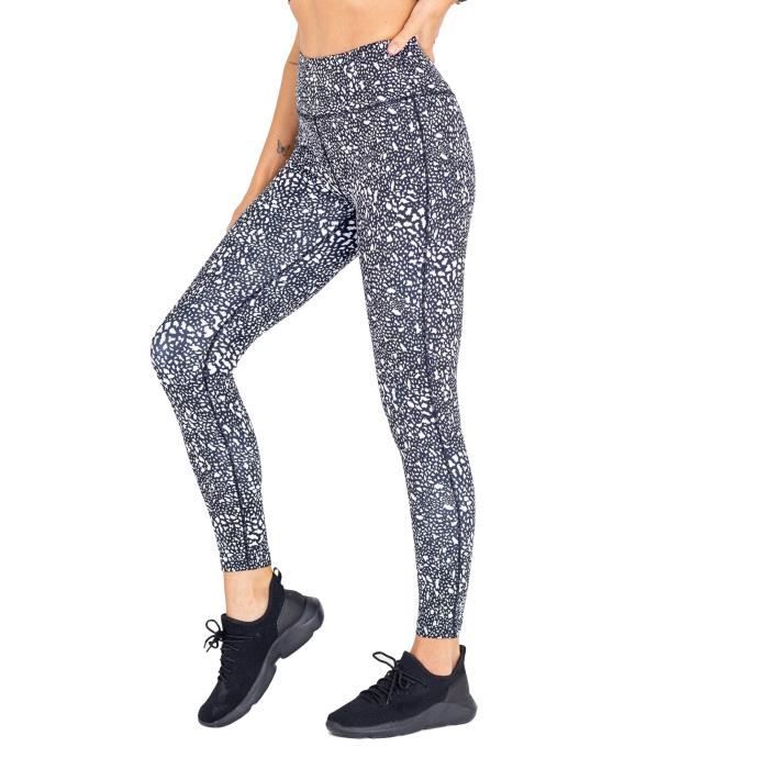 Legging De Sport Gris Style Sculpt À Zip | Athleisure | PLT FR