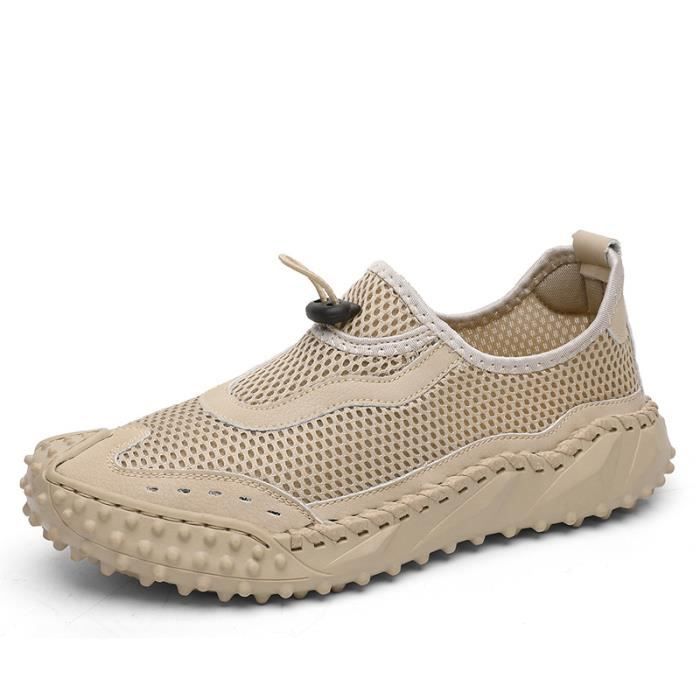 INSFITY Baskets Homme - INSFITY - Enfiler Extérieur Aéré - Maille Polyester - Casual Sport