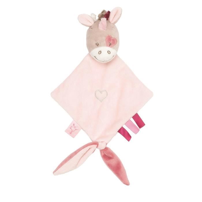 Mini doudou - NATTOU - Jade La Licorne - Rose - Fille - Dès la naissance -  Cdiscount Puériculture & Eveil bébé