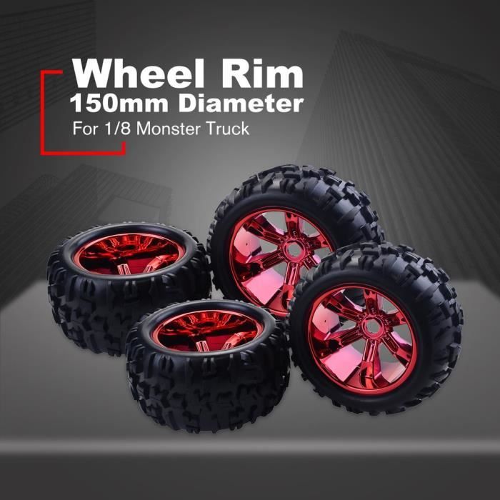 4pcs Rc Voiture Roue Jante Pneu Pour Redcat Hsp Kyosho Hobao Hongnor Equipe Losi Gm Hpi 1 8 Truggy Pneu En Caoutchouc 17mm Hex Achat Vente Pneus Auto 4pcs Rc Voiture