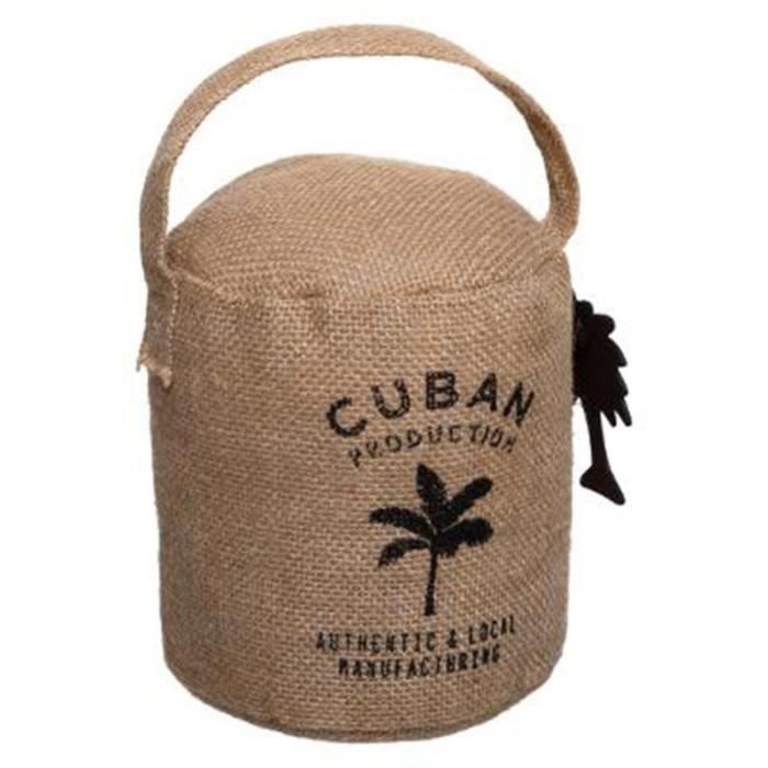 Noir Relaxdays 2X Cale Porte bloqueur de Porte Tissu étoile Sable poignée arrêt de Porte butoir de Porte HxlxP:25 x 12 x 12 cm 