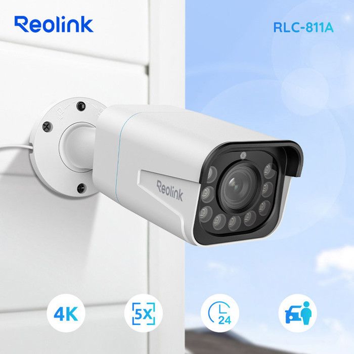 Caméra Dôme Extérieure Reolink RLC-520A 5MP PoE Avec Détection Intelligente - Reconditionnée